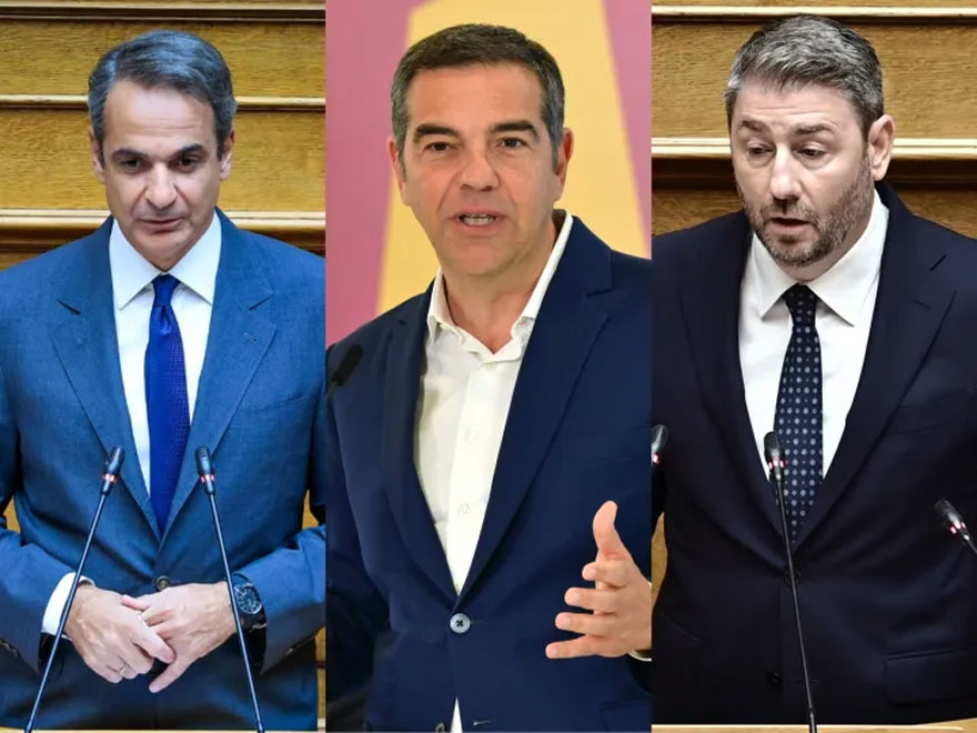 Η κυριαρχία Μητσοτάκη, το «ταβάνι» για Τσίπρα και τα αδιέξοδα Ανδρουλάκη